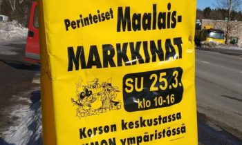 25.3.2018 Korson Maalaismarkkinat