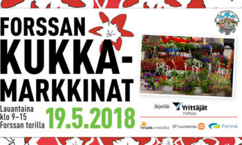 Forssan Kukkamarkkinat 19.5.2018